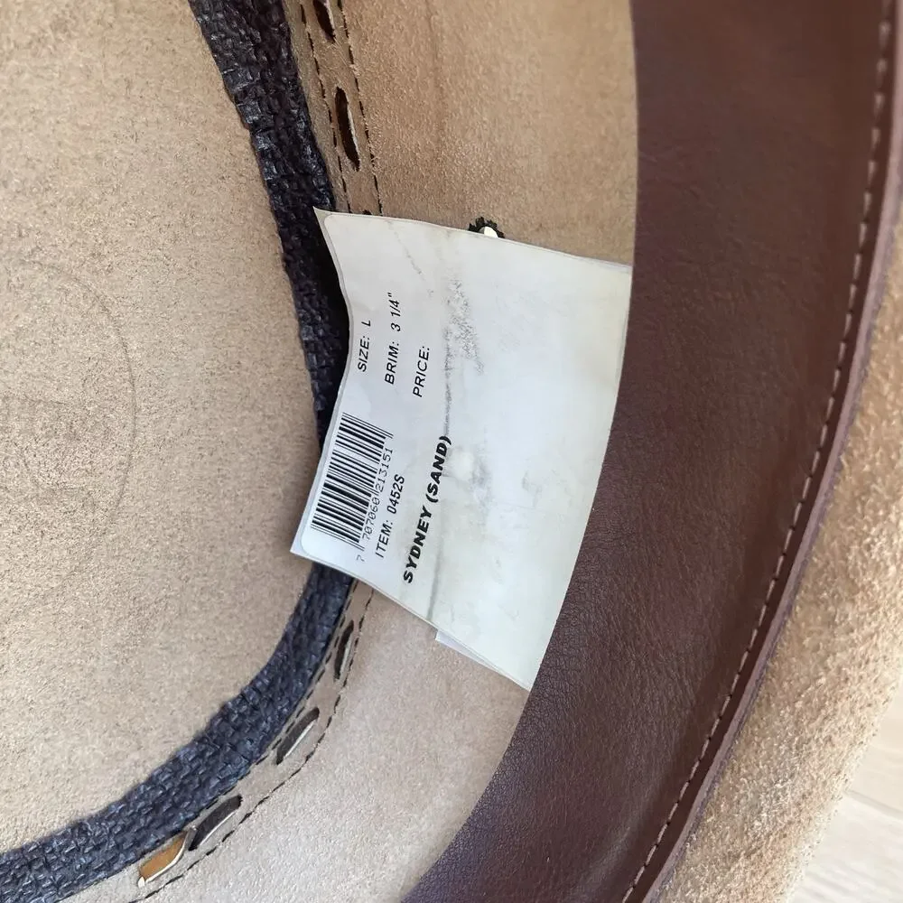 Elegant Beige Western Hat - Picture 5 of 7